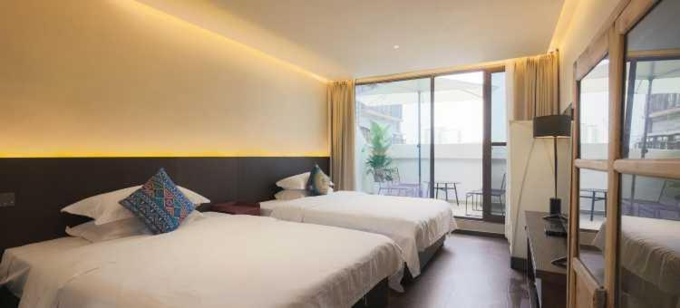 Qintai Tibetan Culture Boutique Hotel Thành Đô Ngoại thất bức ảnh