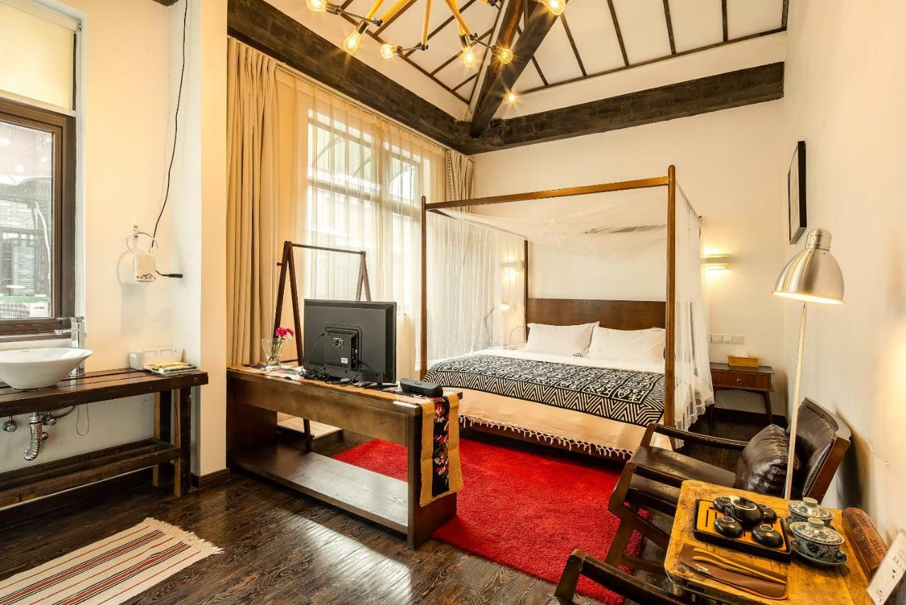Qintai Tibetan Culture Boutique Hotel Thành Đô Ngoại thất bức ảnh
